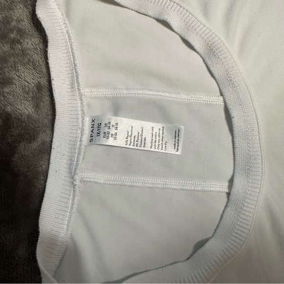 Spanx White Sleeveless Tank Top Women’s Size 1X Shaping Layer - Picture 4 of 8